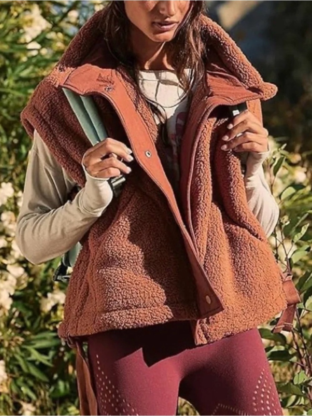 Free People Free Movement Scout It Out Fleece Vest